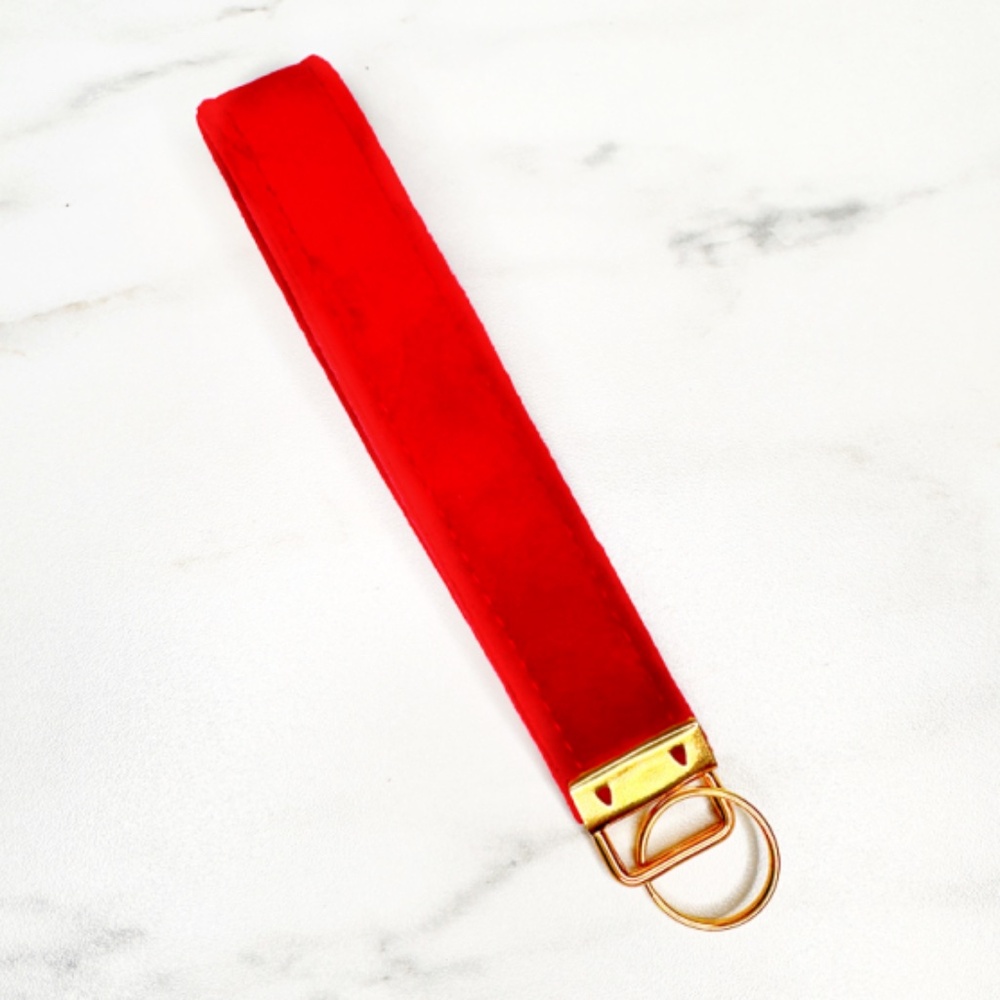 Red Velvet Key Fob